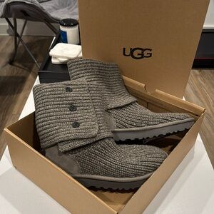 UGG Women’s Classic Cardy Knit Boots